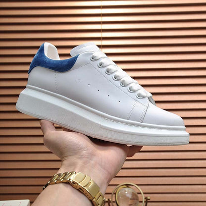 Damen Sneaker Bequem Leder Schuhe Sportlich Modern