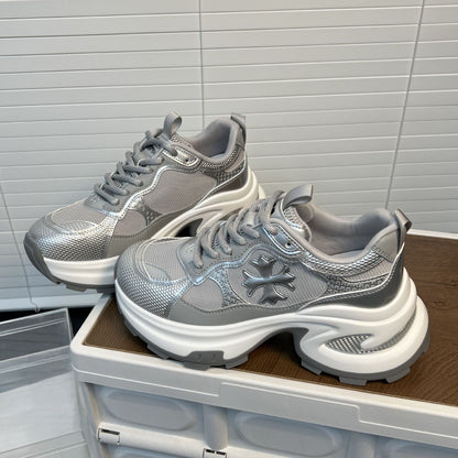 Damen Sneaker Chunky atmungsaktiv Sportlich - BerlinGlamour