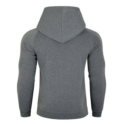 Herren Kapuzenpullover Asymmetrisch Reißverschluss Hochkragen Modern