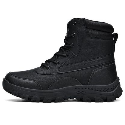Herren Tactical Stiefel wasserabweisend Knöchelschutz robust