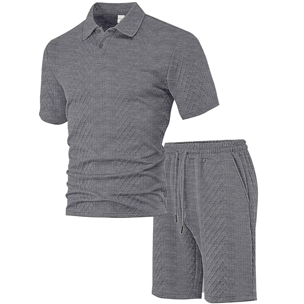 Herren Freizeitanzug Elastisch Modern mit Struktur