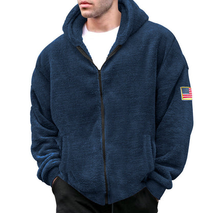 Herren Pullover Kapuzenpullover Flauschig Warm