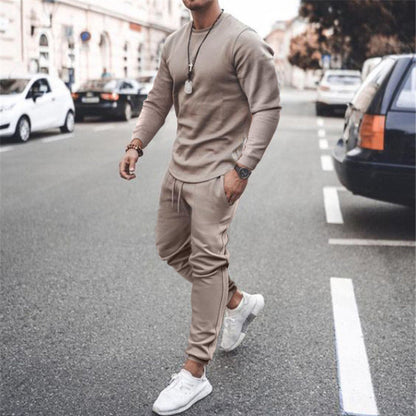 Herren Sportanzug Jogginghose Oberteil Set Sportlich