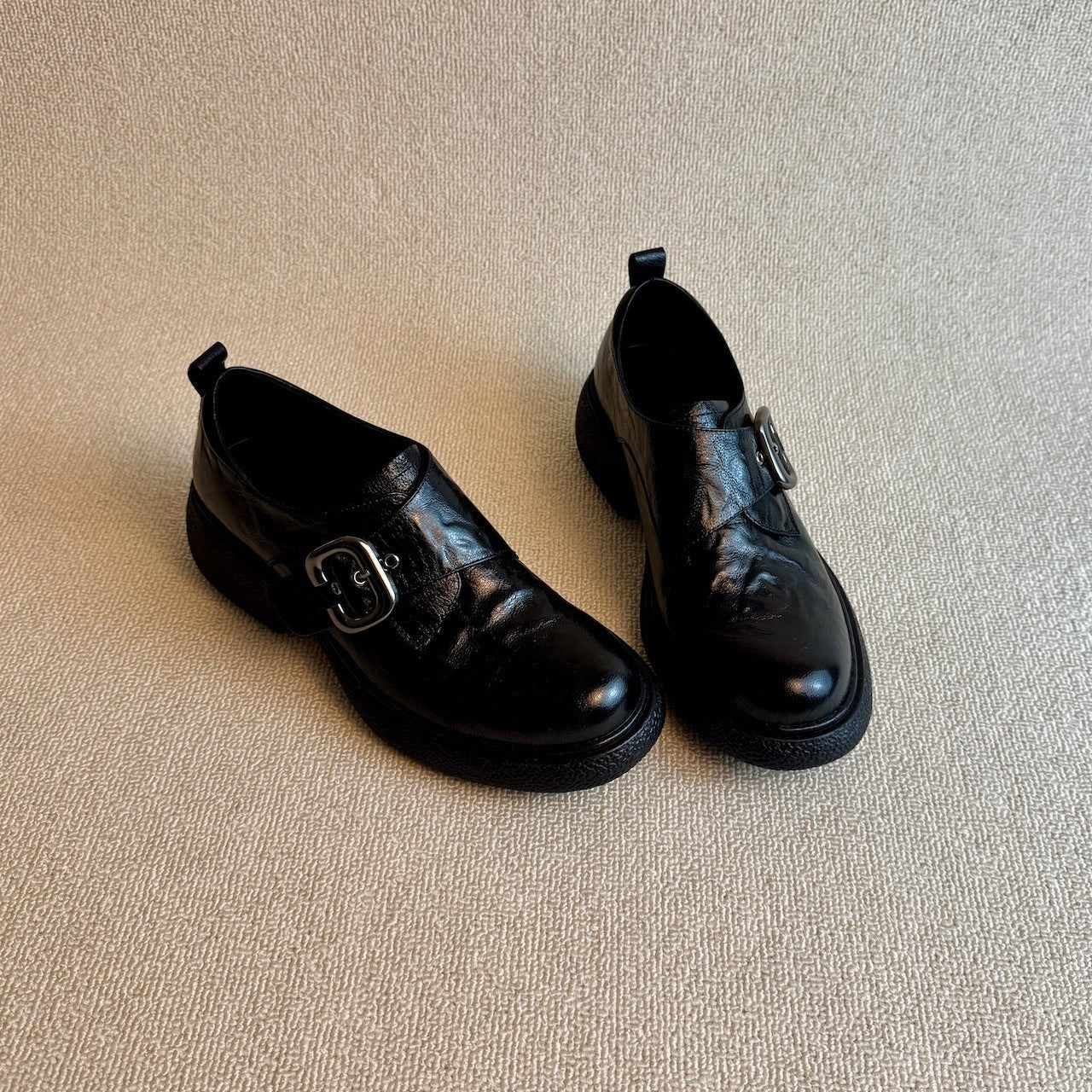 Damen Halbschuhe Bequem Verstellbar Modern - BerlinGlamour