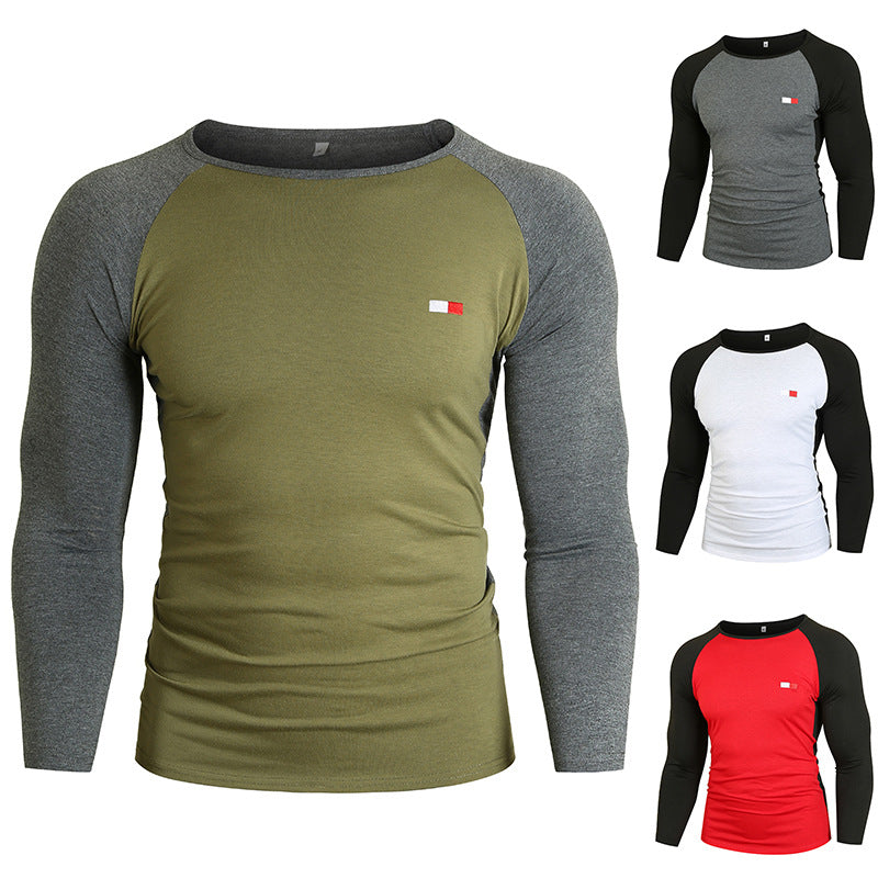 Herren T-Shirt Langarm Baumwolle Weich Berlin Style - BerlinGlamour