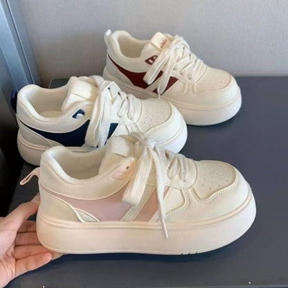 Damen Sneaker Bequem Modern Elastisch