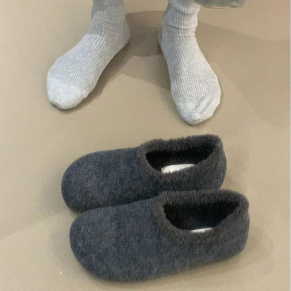 Damen Hausschuhe Warm Kuschelig Plüsch