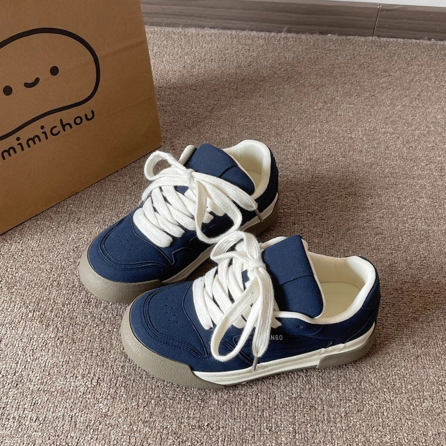 Damen Sneaker Sportlich Komfortabel Weiße Turnschuhe