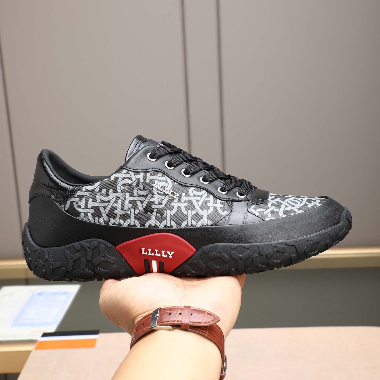 Herren Sneaker Trendig Griffige Sohle Sportschuhe
