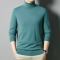 Herren Pullover Rollkragen Feine Baumwolle Eleganter Stil