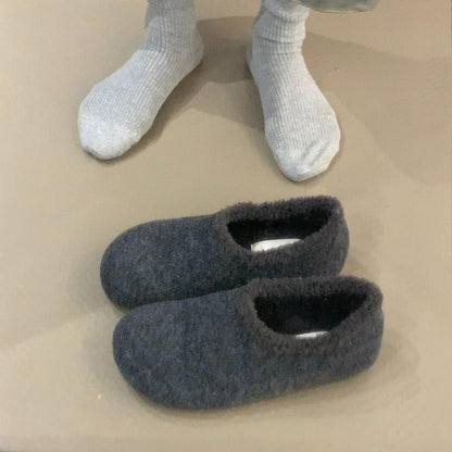 Damen Hausschuhe Warm Kuschelig Plüsch