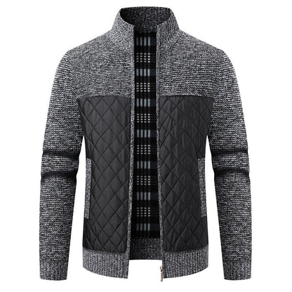 Herren Übergangsjacke Modern Strukturiert Isoliert