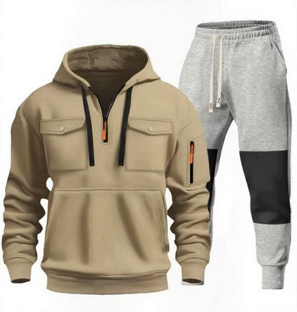 Herren Sportset Sweatshirt und Jogginghose Funktionell Komfortabel