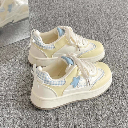 Damen Sneaker Chunky Bequem Komfortabel Weite Passform - BerlinGlamour