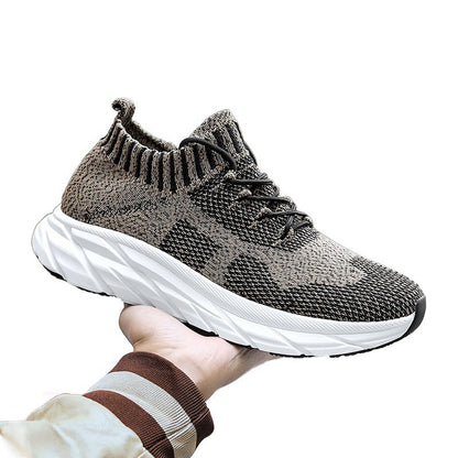 Damen Sneaker Strick Schuhe Rutschfest bequem - BerlinGlamour