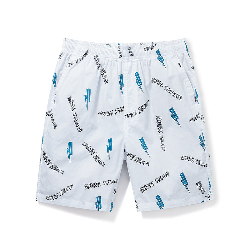 Herren Badeshorts Lässig Elastisch Mit Taschen