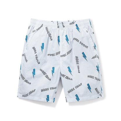 Herren Badeshorts Lässig Elastisch Mit Taschen