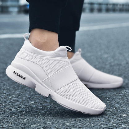 Damen Sneaker Leicht Atmungsaktiv Weiße Schuhe