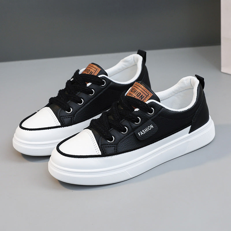 Damen Sneaker Klassisch Bequem Modisch Schwarz