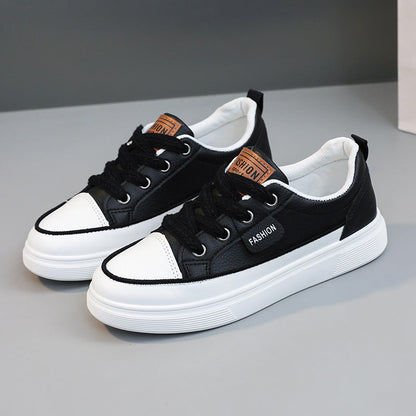 Damen Sneaker Klassisch Bequem Modisch Schwarz