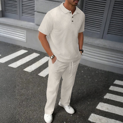 Herren Freizeit-Set Modern Stilvolles Muster Berlin - BerlinGlamour
