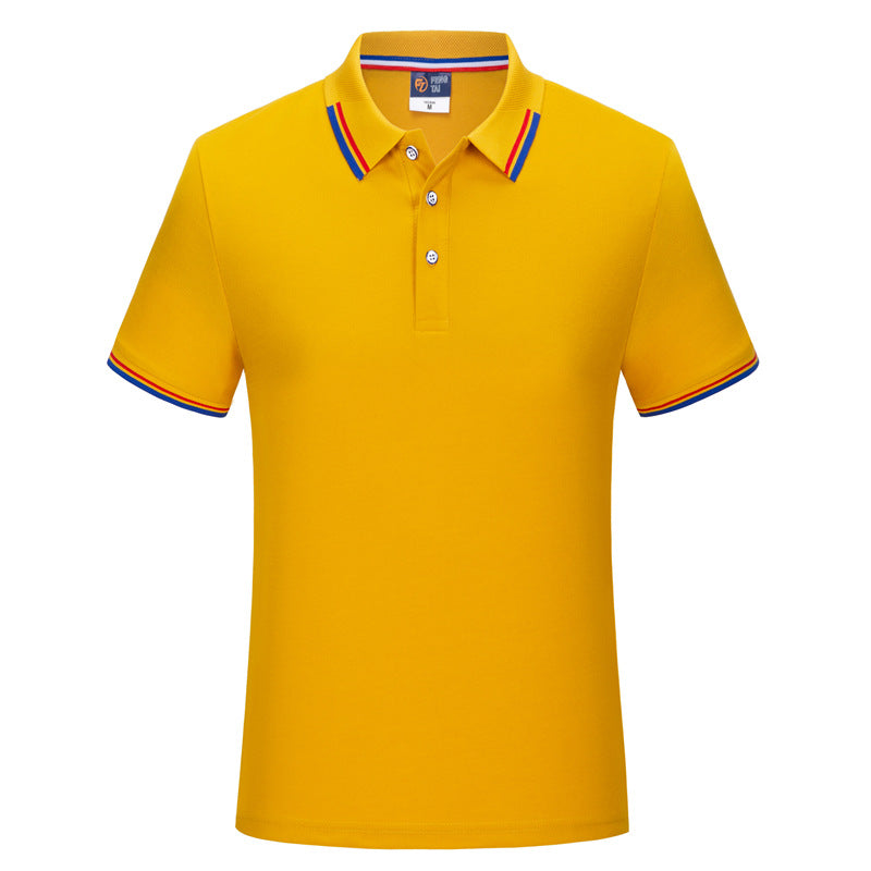 Herren Poloshirt Atmungsaktiv Modern Kontrast Details