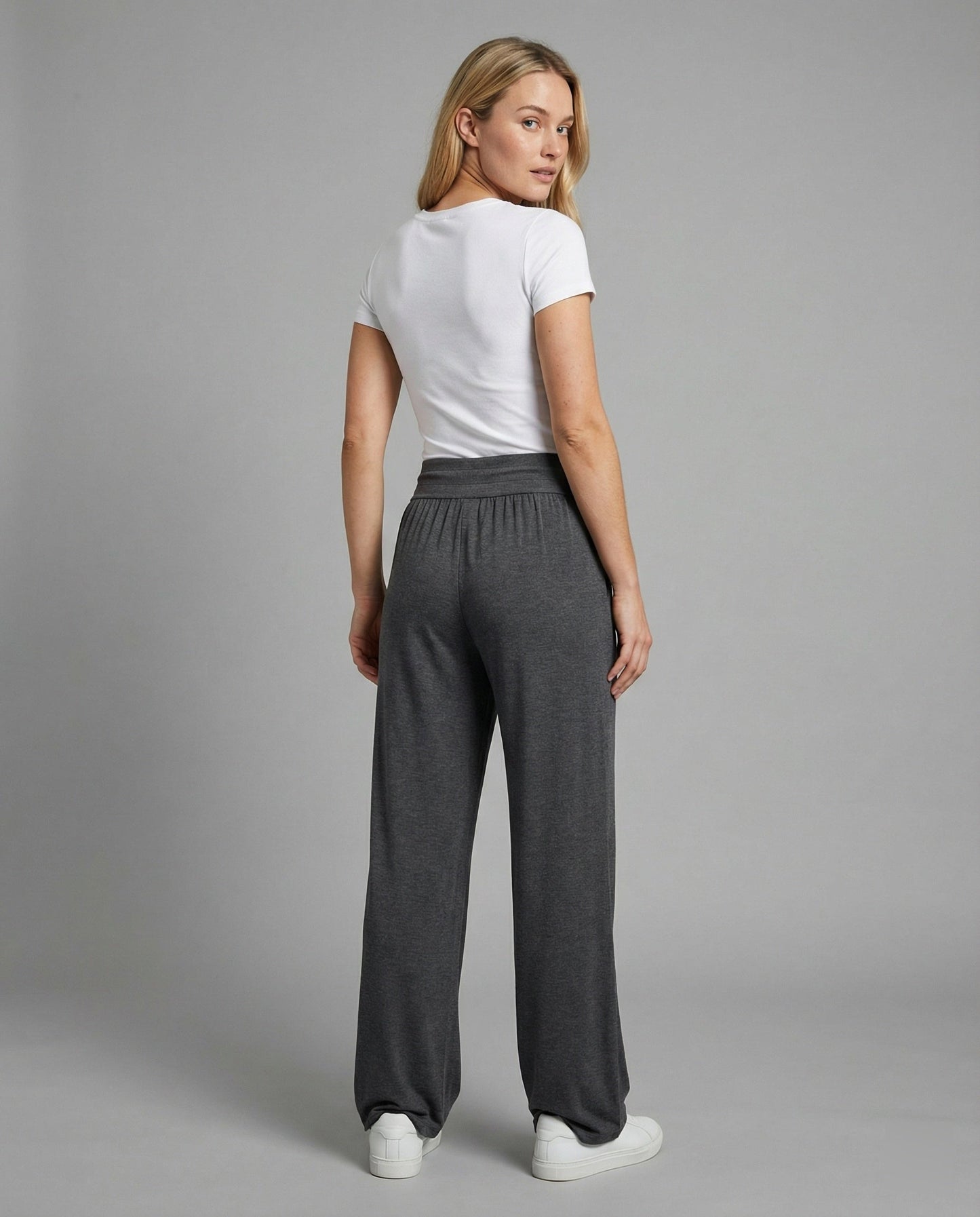 Große Damen Jogginghose Oversize Bequem Herbst