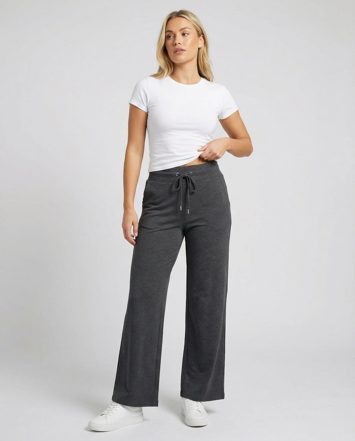 Große Damen Jogginghose Oversize Bequem Herbst