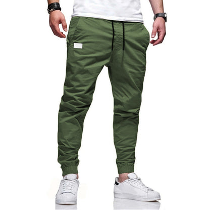 Herren Freizeithosen Elegant mit Verstellbund und Taschen