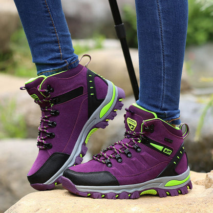 Wanderschuhe Damen Wasserdicht Rutschfest Trekking Schuhe