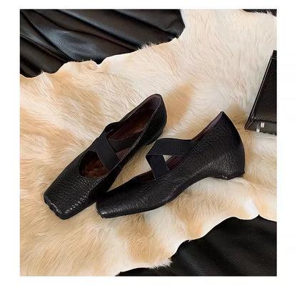 Damen Ballerinas Bequem Elegant Weich