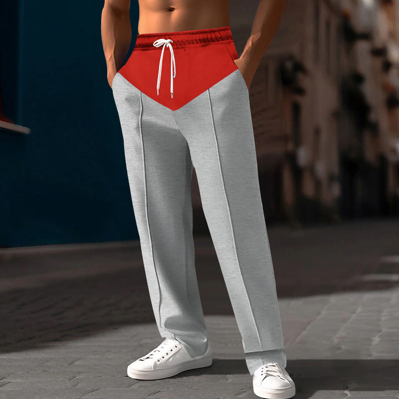 Herren Sweatpants Modern mit Seitentaschen und Slim-Fit
