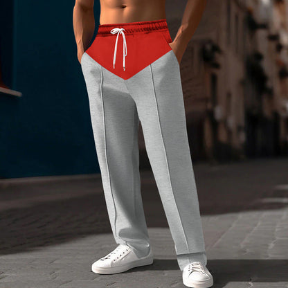 Herren Sweatpants Modern mit Seitentaschen und Slim-Fit