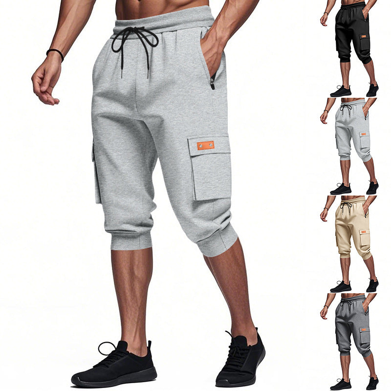 Herren Sweatpants Bequem Cargo Elastisch Mit Taschen - BerlinGlamour