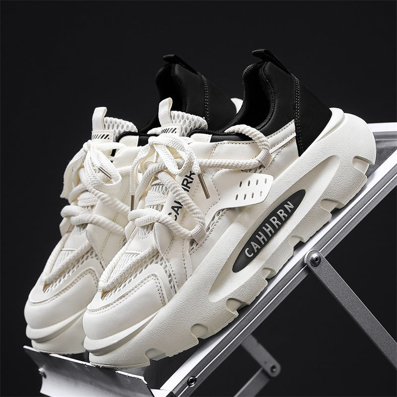 Damen Sneaker Chunky Bequem atmungsaktiv Mesh