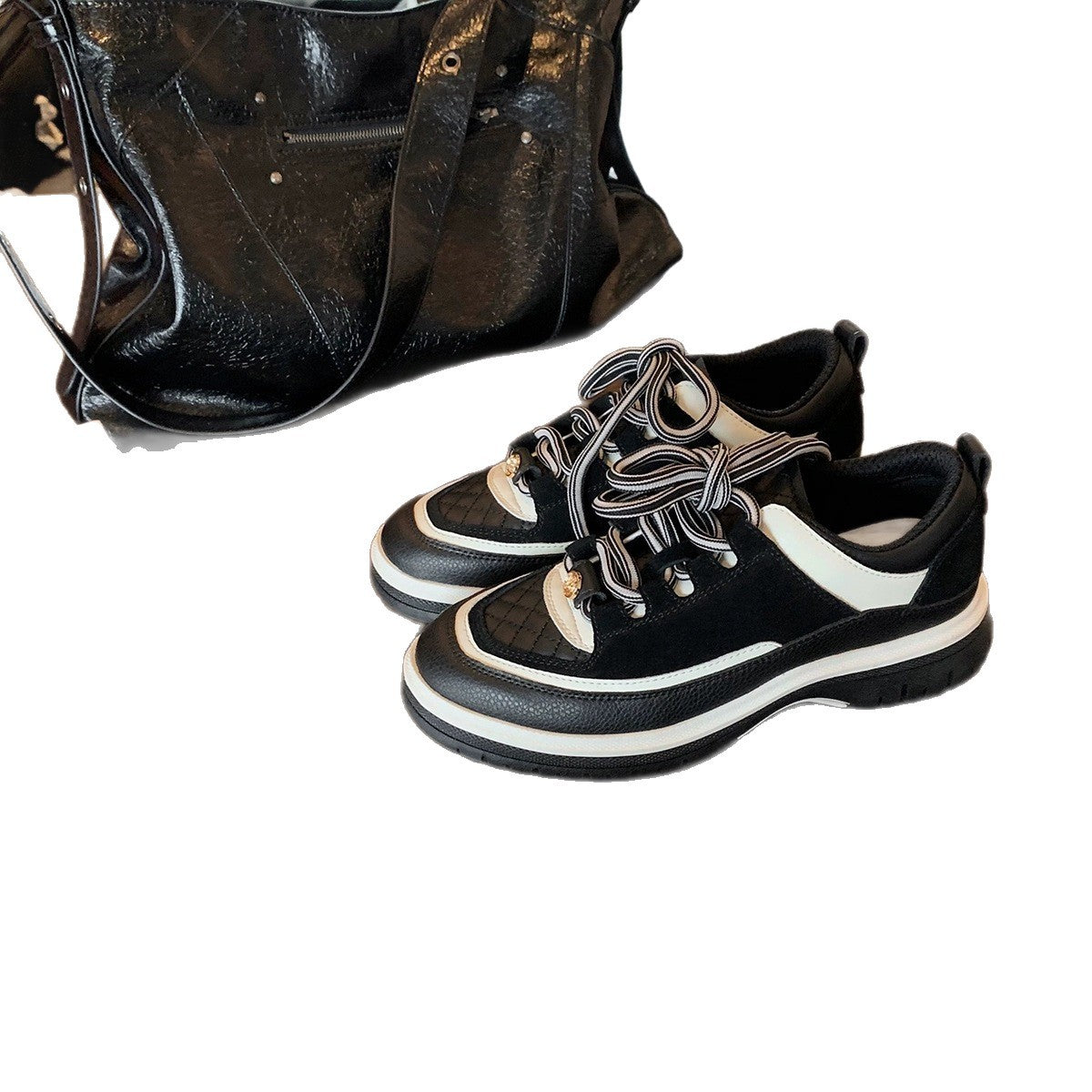 Damen Sneaker Sportlich Freizeit Schuhe Modern