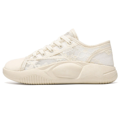 Damen Sneaker Atmungsaktiv Freizeit Schuhe Floral Design