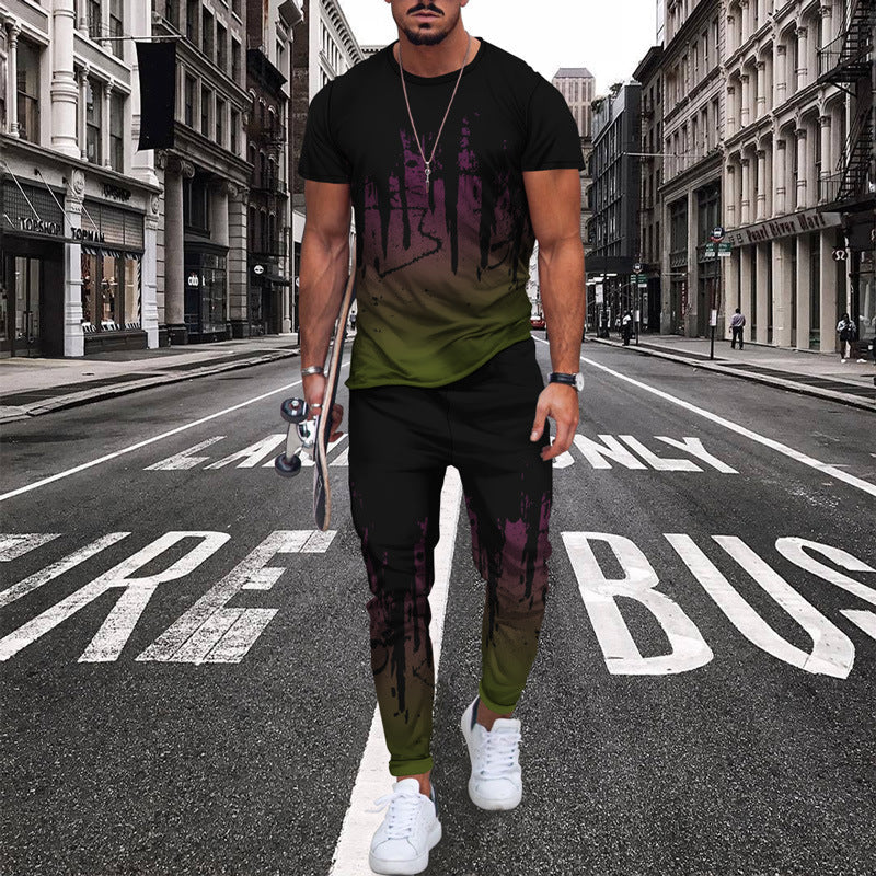 Herren Freizeit-Set Modern Punkte Berlin Style