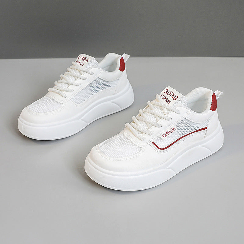 Damen Sneaker Sportschuhe Atmungsaktiv Komfortabel