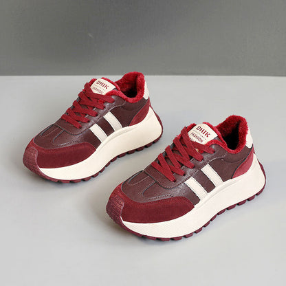 Damen Sneaker Kuschelig Bequem Stylisch