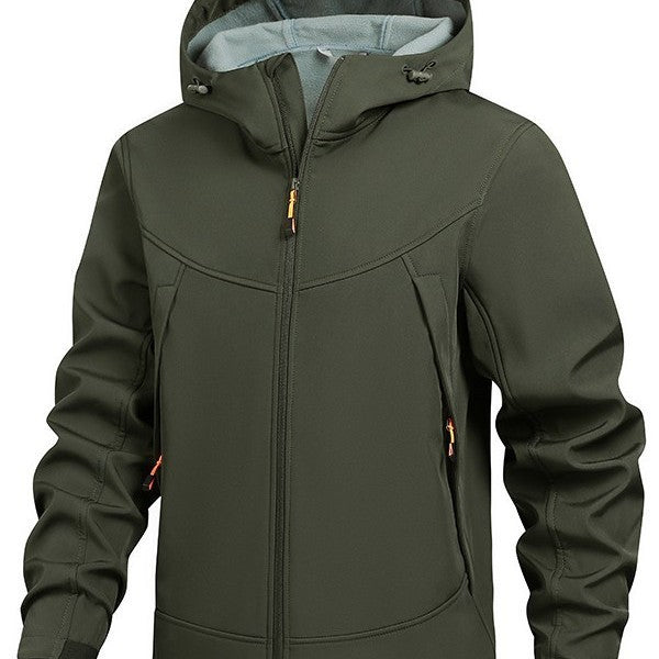 Herren Funktionsjacke Wasserdicht Atmungsaktiv Mit Kapuze