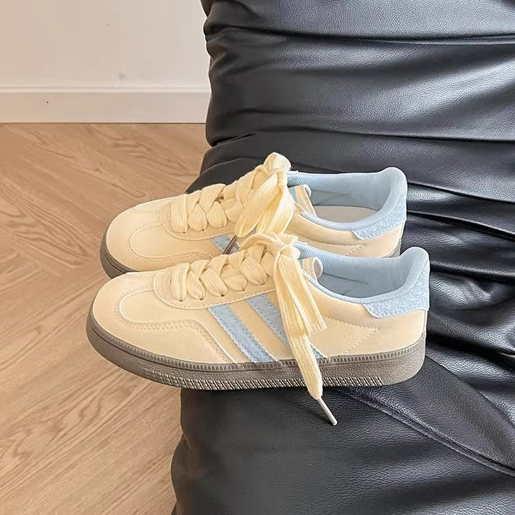 Damen Sneaker Weich Bequem Laufsohle