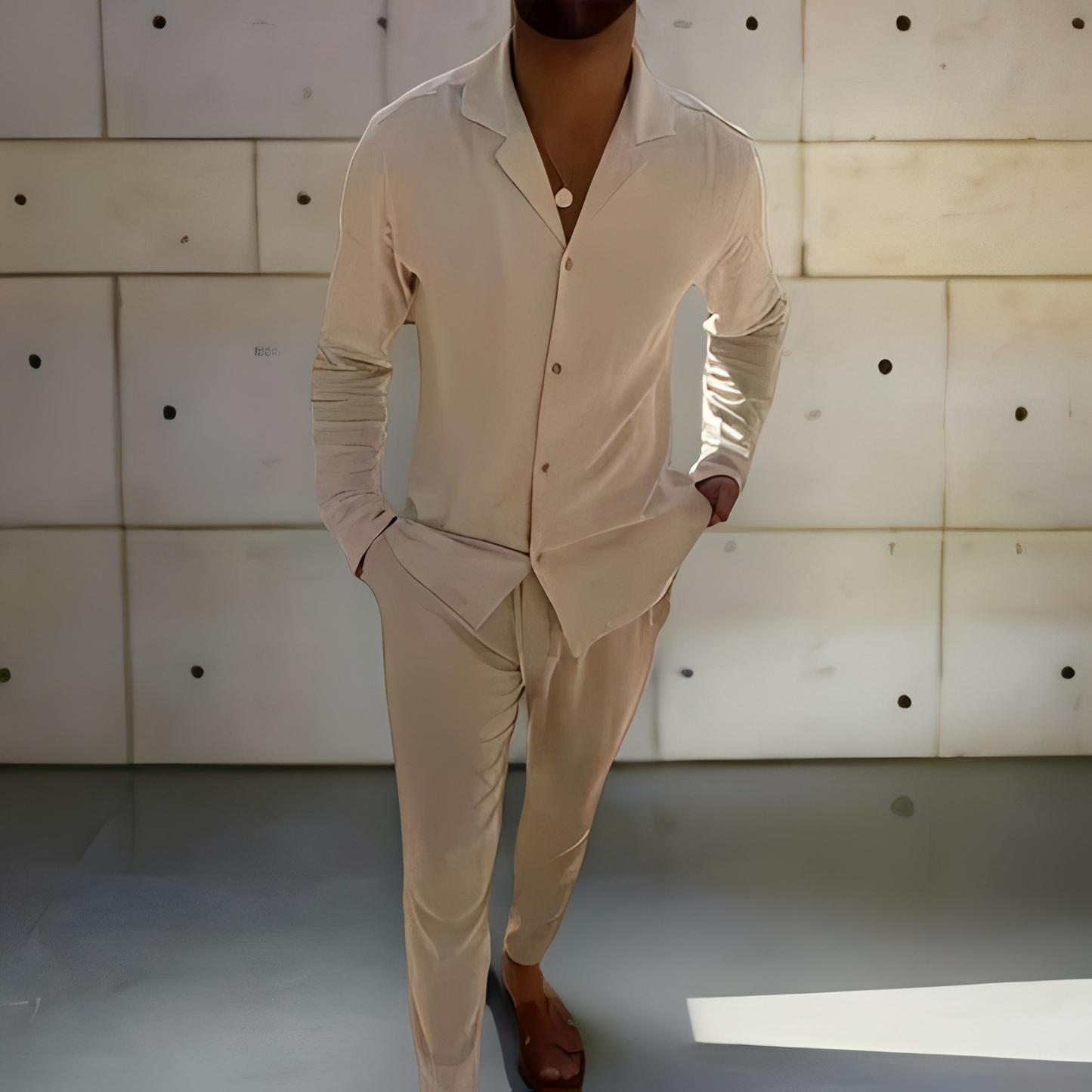 Männer Sommeranzug Modern Slim Fit - BerlinGlamour