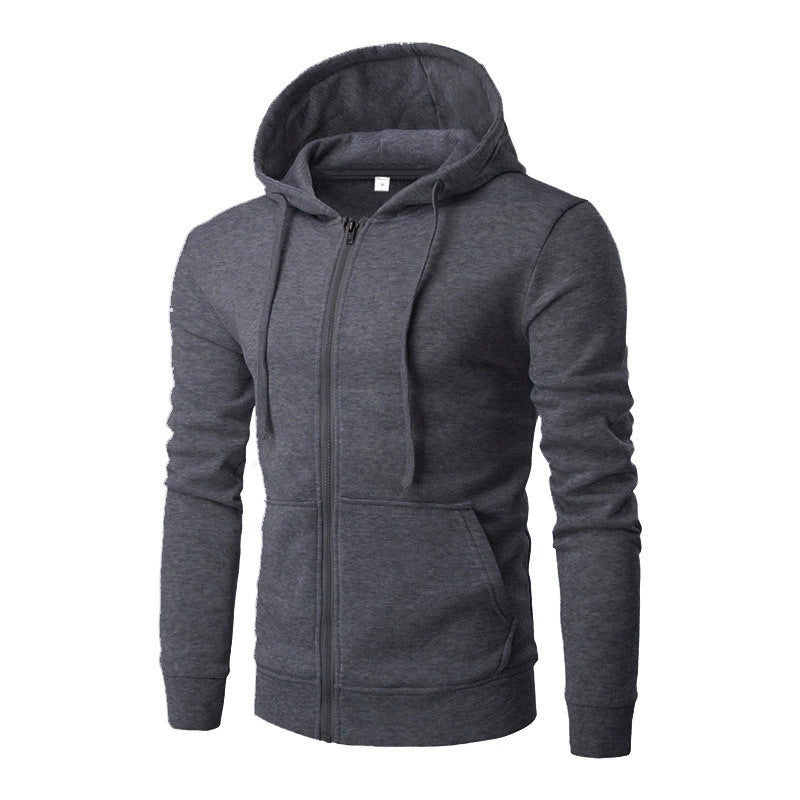 Herren Kapuzenjacke Streetwear Modern Schwarz