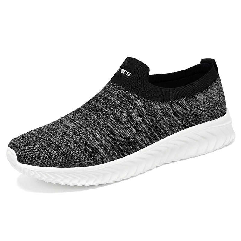 Damen Sneaker Komfort Bequem Elastisch Rutschfest