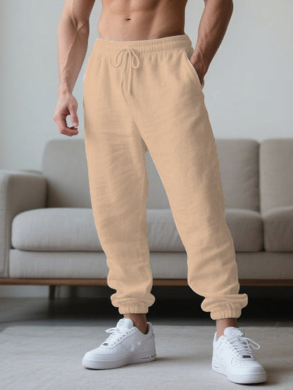 Bequeme Herrenhose Freizeit Hose Casual