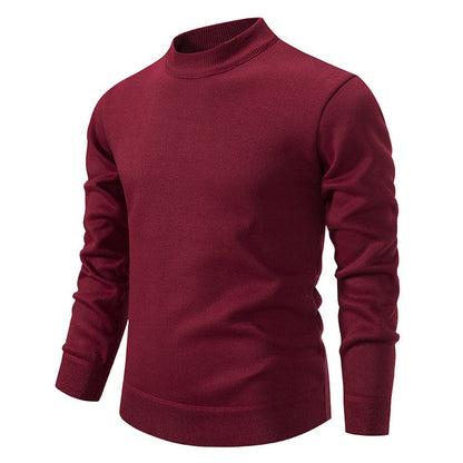 Herren Strickpullover Modern Stehkragen Hochwertig
