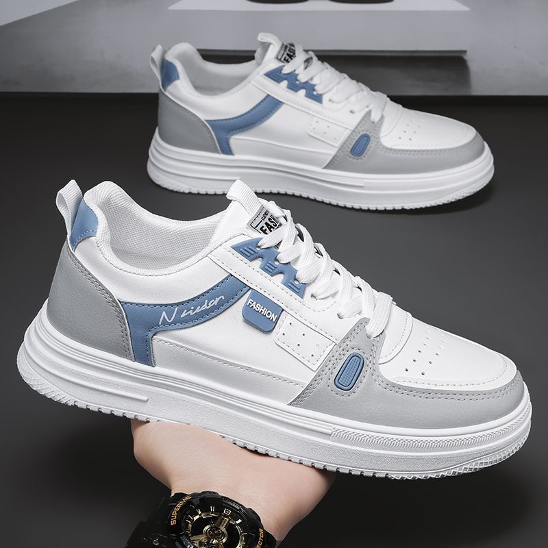 Damen Sneaker Sportlich Komfortabel Laufschuhe Weiße Mode