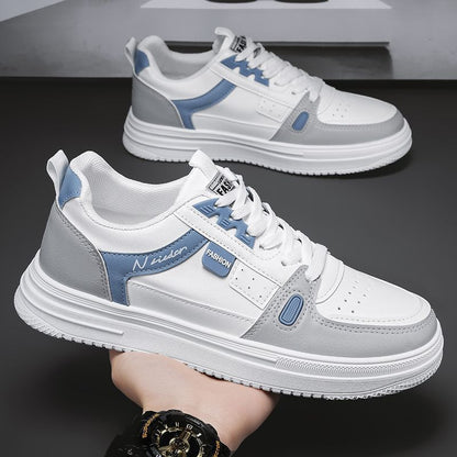 Damen Sneaker Sportlich Komfortabel Laufschuhe Weiße Mode