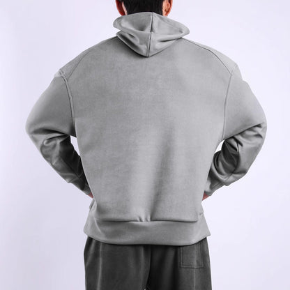 Herren Hoodie Lässig Bequem mit Kängurutasche